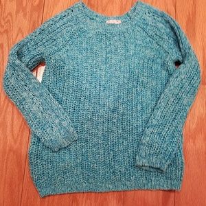 Aqua Blue Kids Sweater